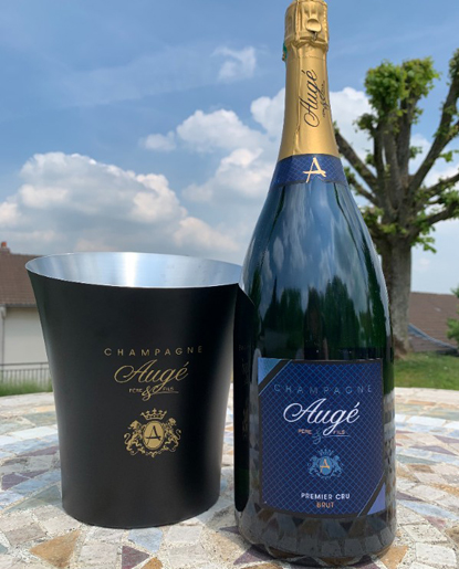 Producteur de champagne près de Reims, magnum