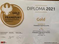 Médaille d'Or au Concours International des Vins à Francfort